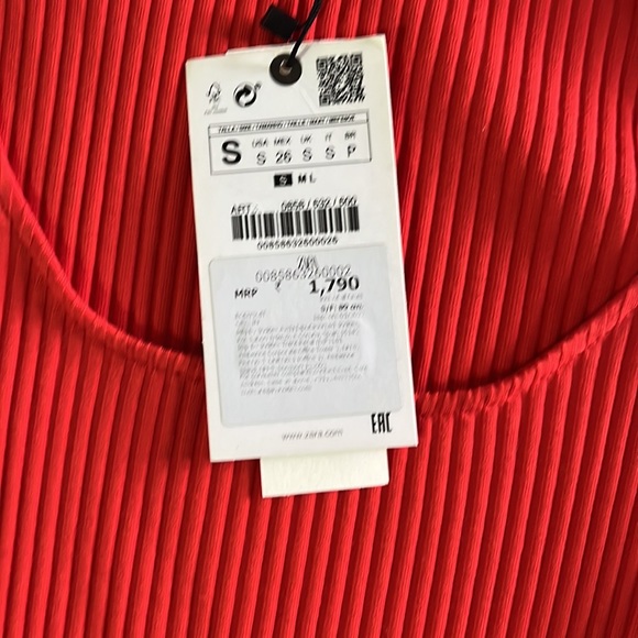 Zara red bodysuit - Picture 2 of 3